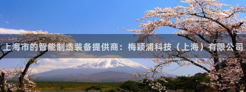 天宏娱乐会所电话号码：上海市的智能制造装备提供商：梅颖浦科技