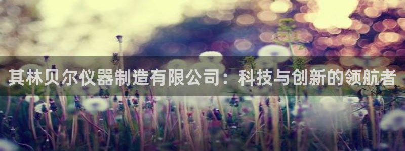 天宏娱乐会所地址：其林贝尔仪器制造有限公司：科技与创新的领航